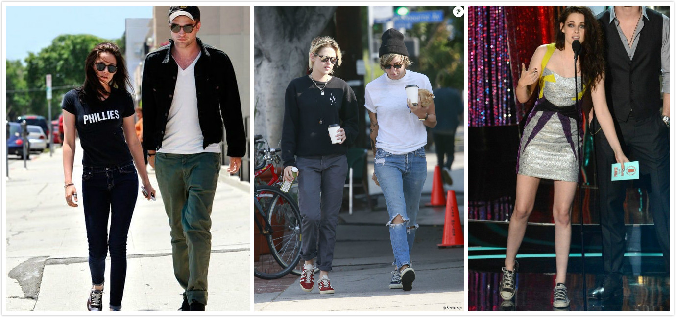 复古与潮流的帆布鞋,帆布鞋是体现休闲风的重点单品