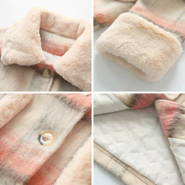 毛呢香风短款外套女秋冬最新款,中款毛呢外套穿搭短款