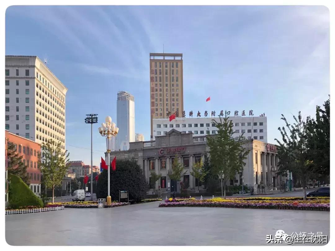 沈阳中山公园东面的老建筑,沈阳中山广场雕像哪年建设