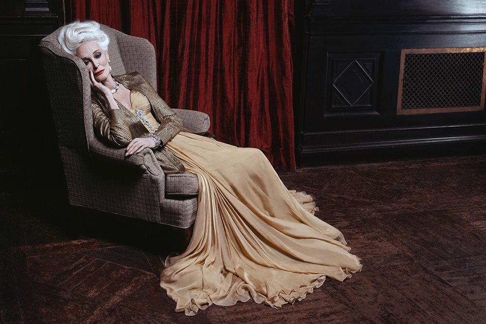 92岁银发超模图片,世界上最老超模97岁开始大红大紫