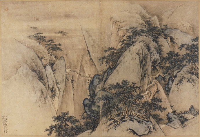 中国传世山水画全集册pdf,中国传世山水画宋代