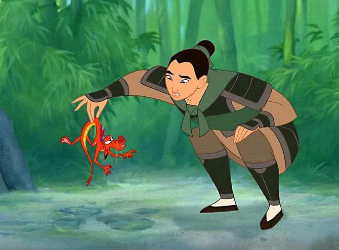 迪士尼木兰动画宣传片,迪士尼动画片花木兰粤语版