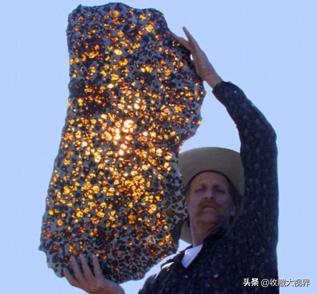 中国男子捡到最美陨石,最美珍贵陨石几十万卖到国外