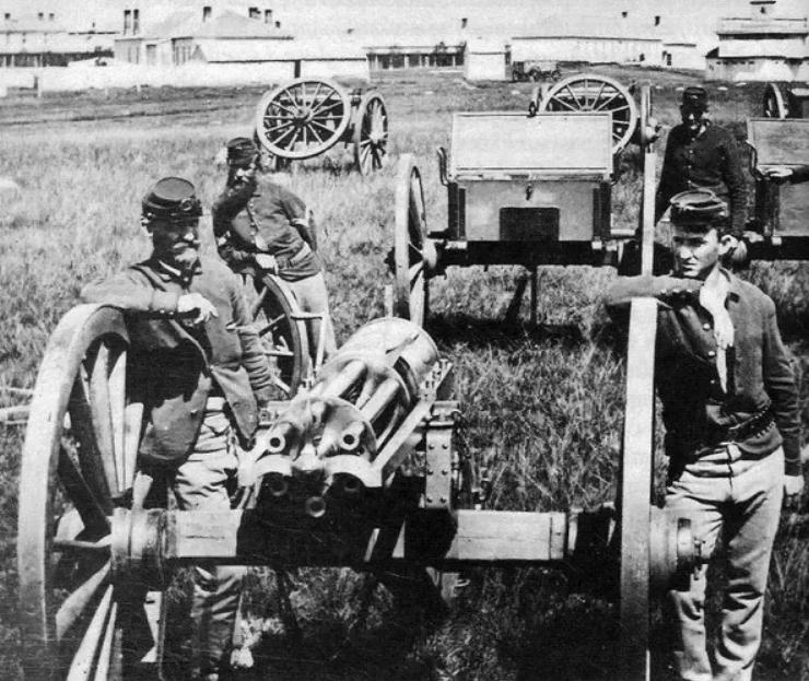 大慈大悲加特林,机枪扫射渡众生,为减少伤亡而诞生的加特林机枪