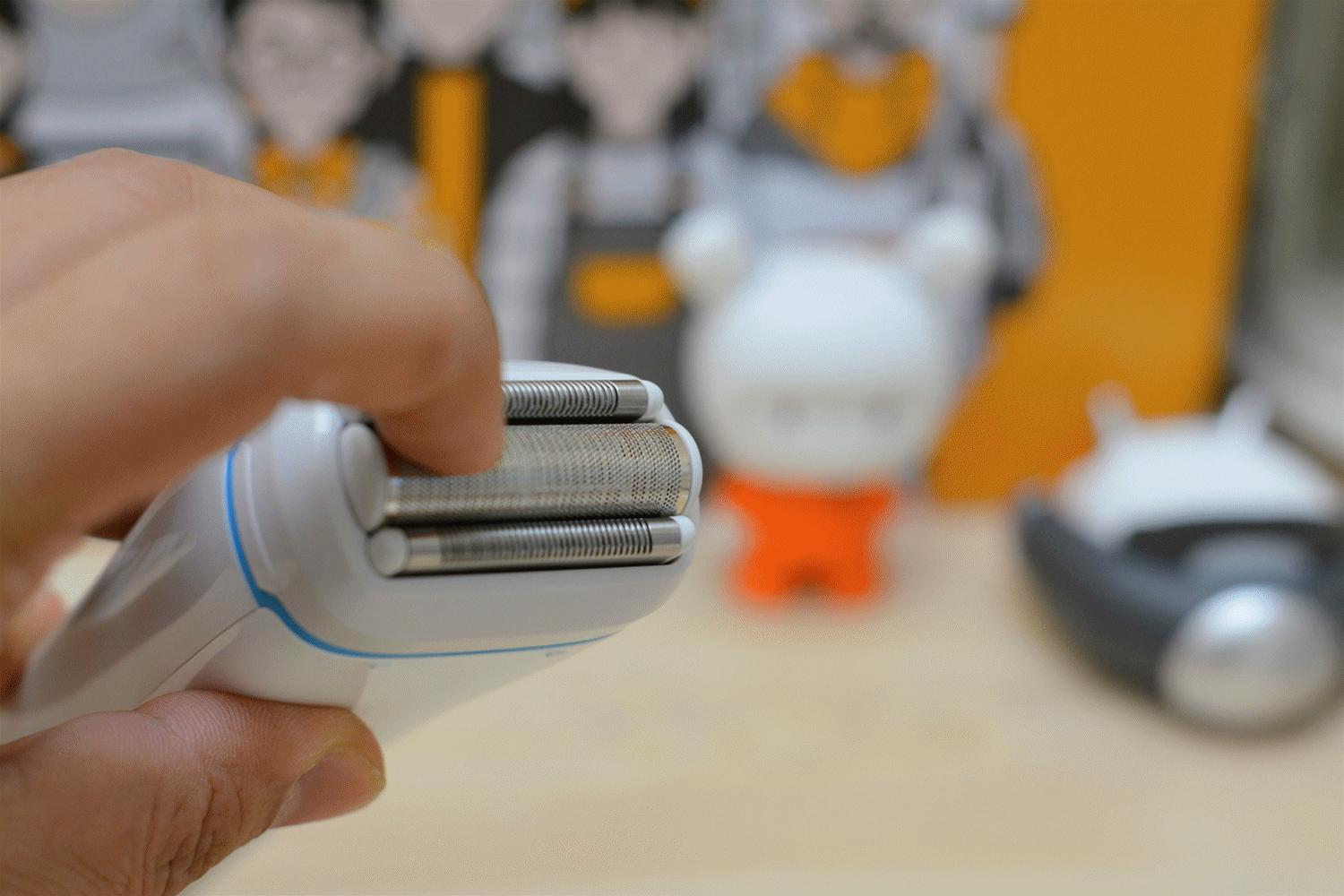 须眉便携电动剃须刀,须眉剃须刀灵动