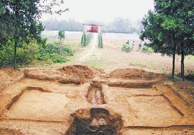 淮阳平粮台古城遗址图,淮阳平粮台古城遗址博物馆门票