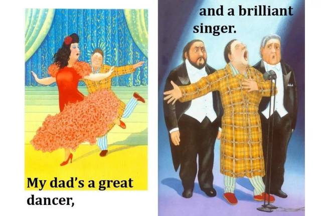 父亲节英语儿歌mydaddy,父亲节的英文绘本