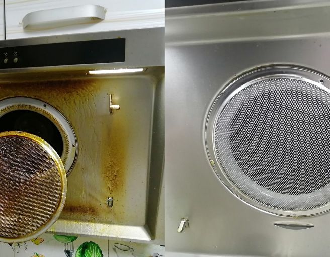 为了节省200块自己动手清洗油烟机,零成本不费劲清洗油烟机的妙招