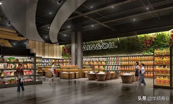 便利店超市装修效果图,小区车库超市装修效果图