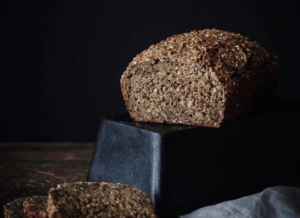 健身无糖全麦圆形面包,健身面包全麦做法