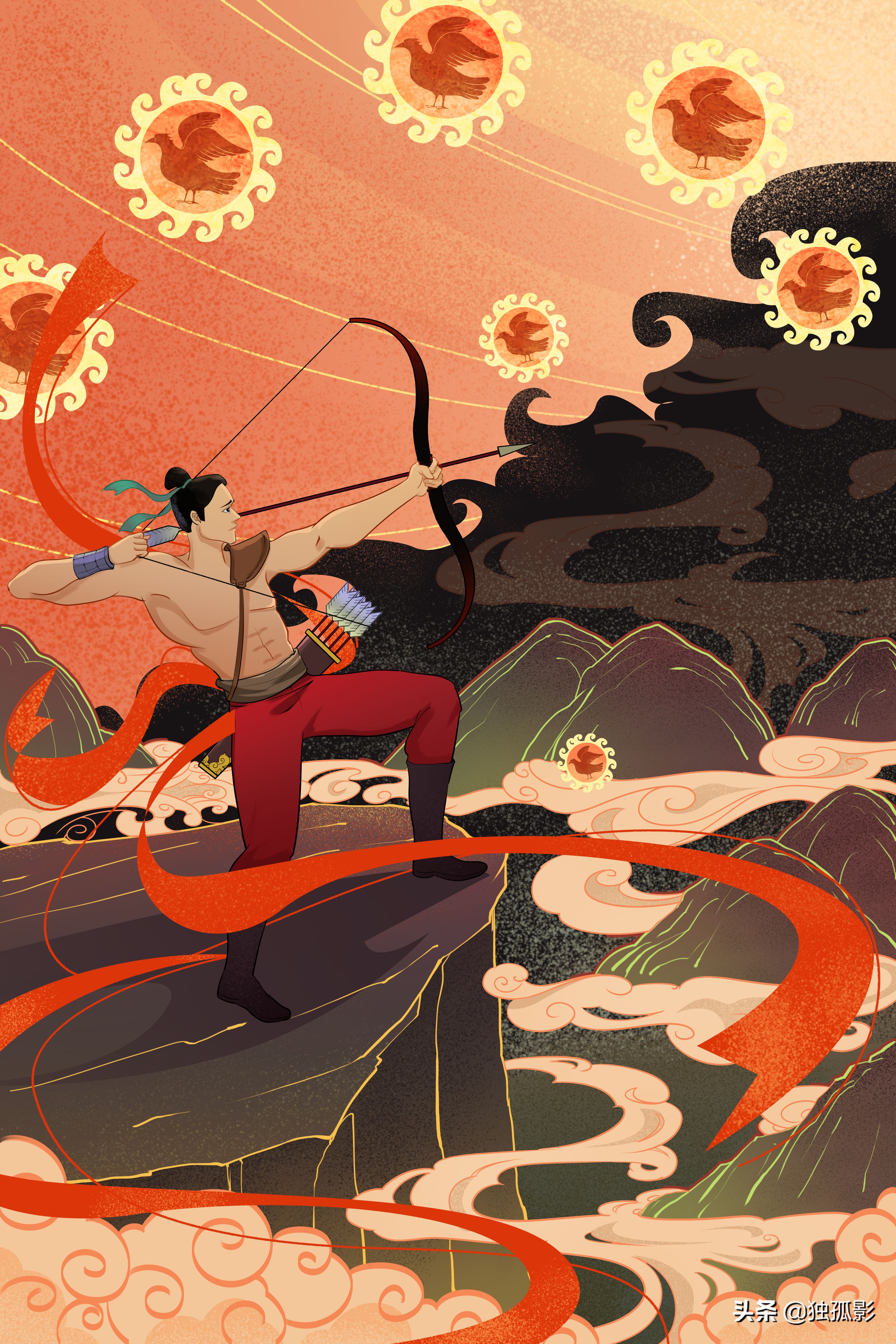 后羿的历史简介,后羿是夏朝的第六任君主可信吗