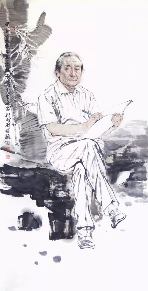 他从一个普通的美术编辑，到成就斐然的专业画家