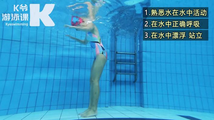 新手学习游泳的技能,零基础学游泳怎么快速学会