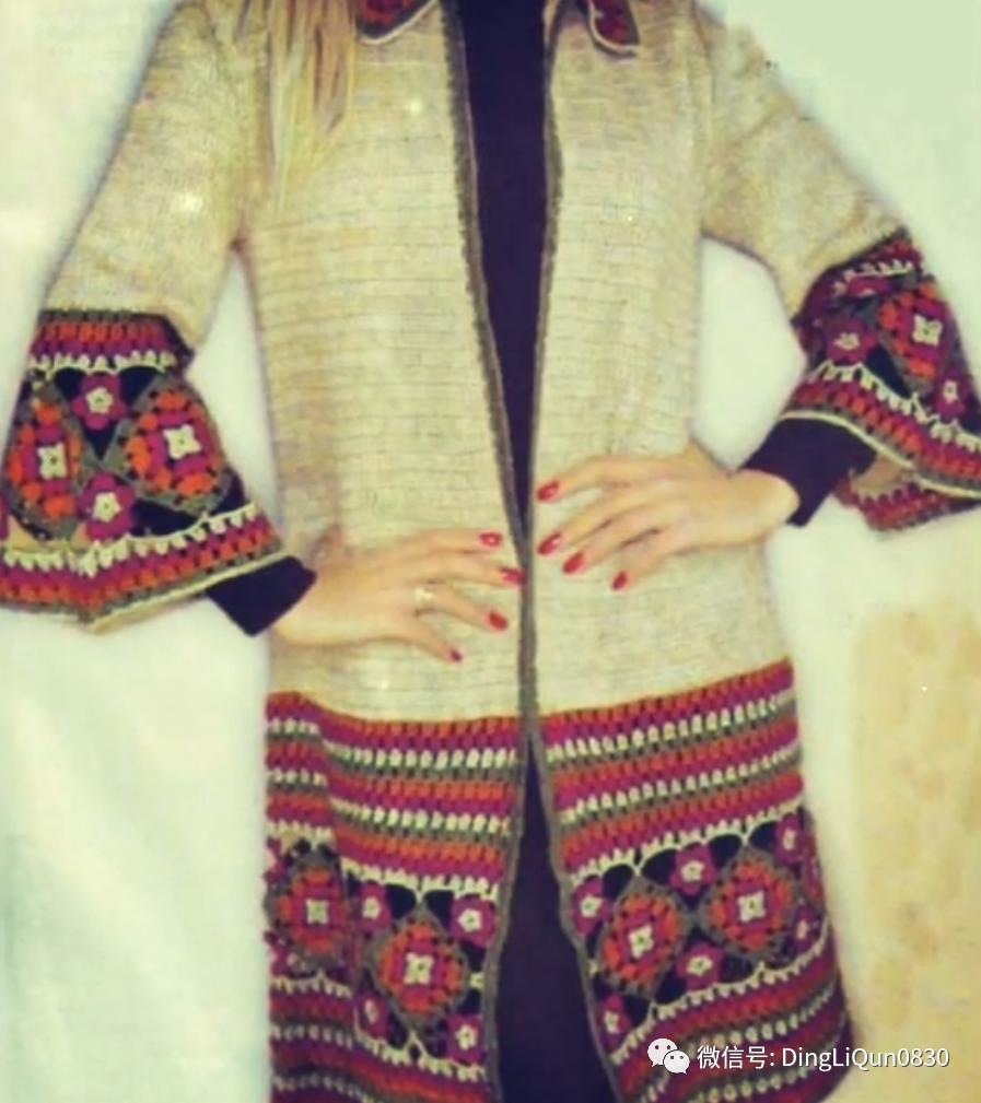 30款漂亮的针织开衫设计,针织祖母格开衫