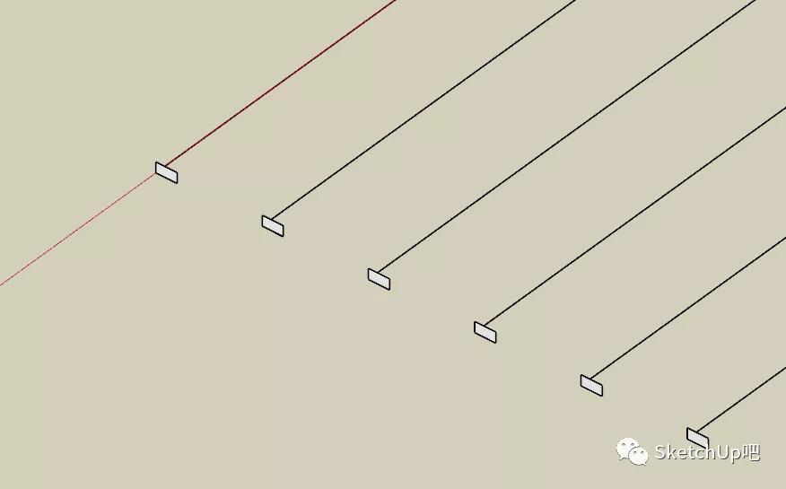 su曲面建模,su四坡屋顶建模