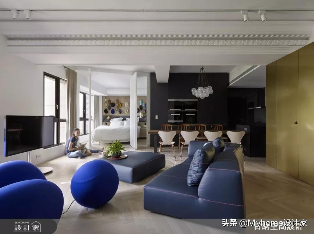 救了老破丑！设计师配色秘密，经典蓝配对颜色，就是高级