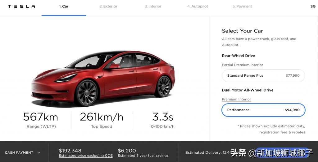 全世界最贵的特斯拉，花了100万！深扒为什么新加坡买车这么贵