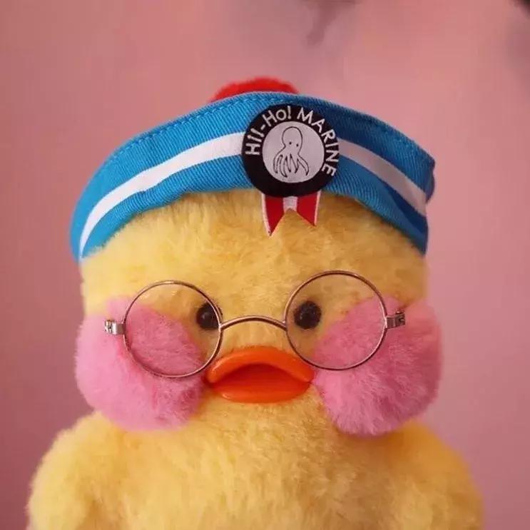 36张网红玻尿酸鸭头像图：遇见就好了，余生就算了