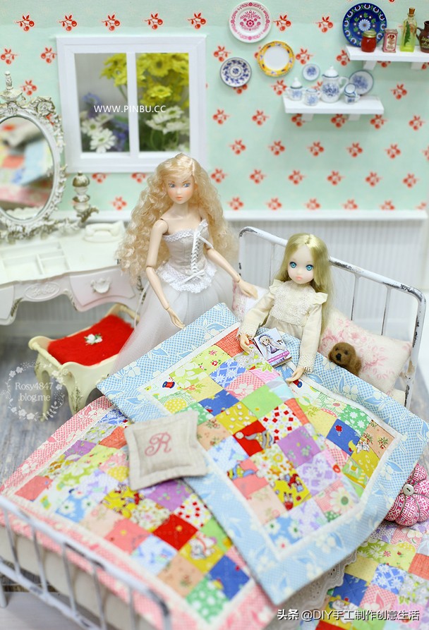 简单的拼布被子的做法,20款漂亮的拼布被子教程