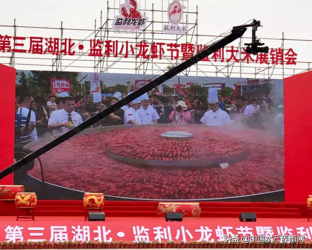 潜江稻田小龙虾产量,虾稻米产量