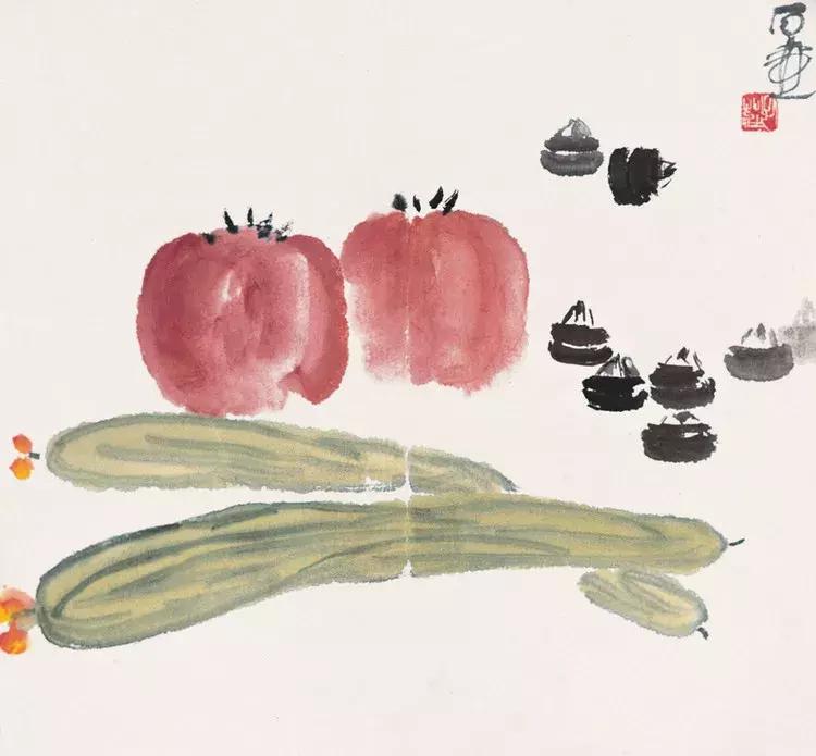 陈子庄画图片,看陈子庄的画有感