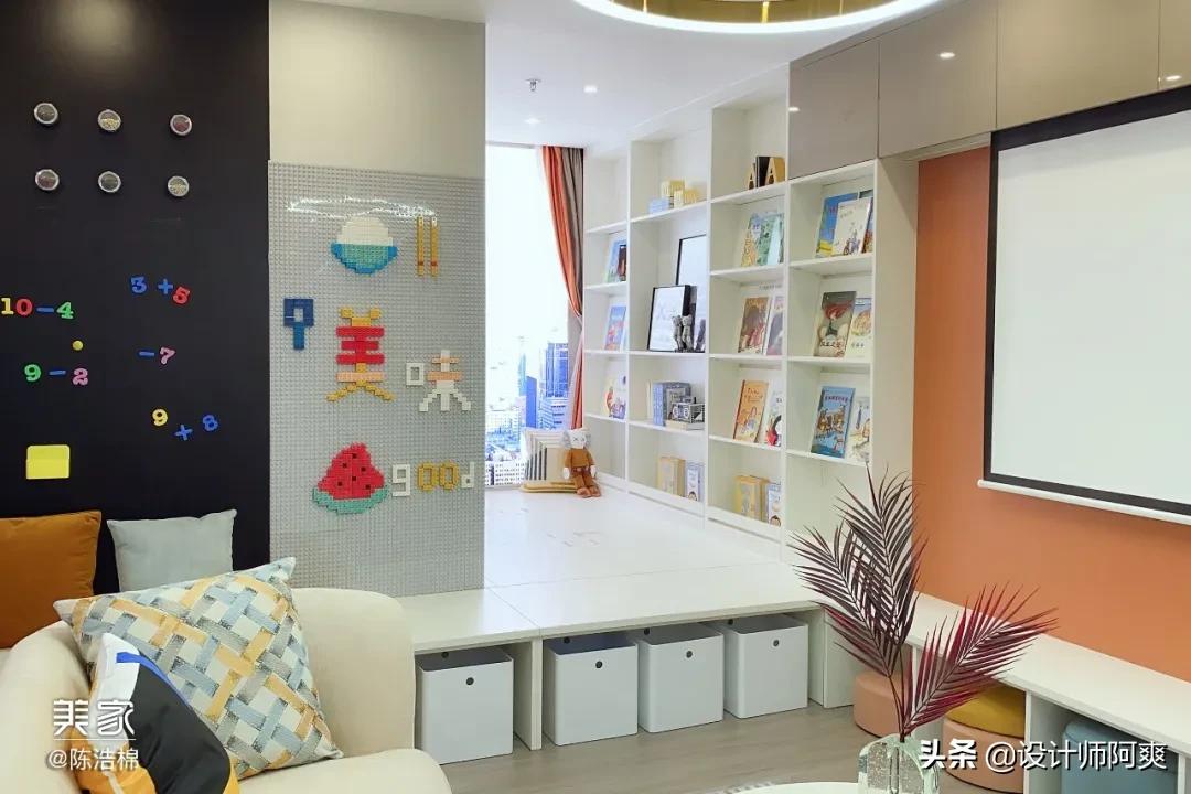 榻榻米设计卧室儿童小户型,阳台榻榻米书房效果图