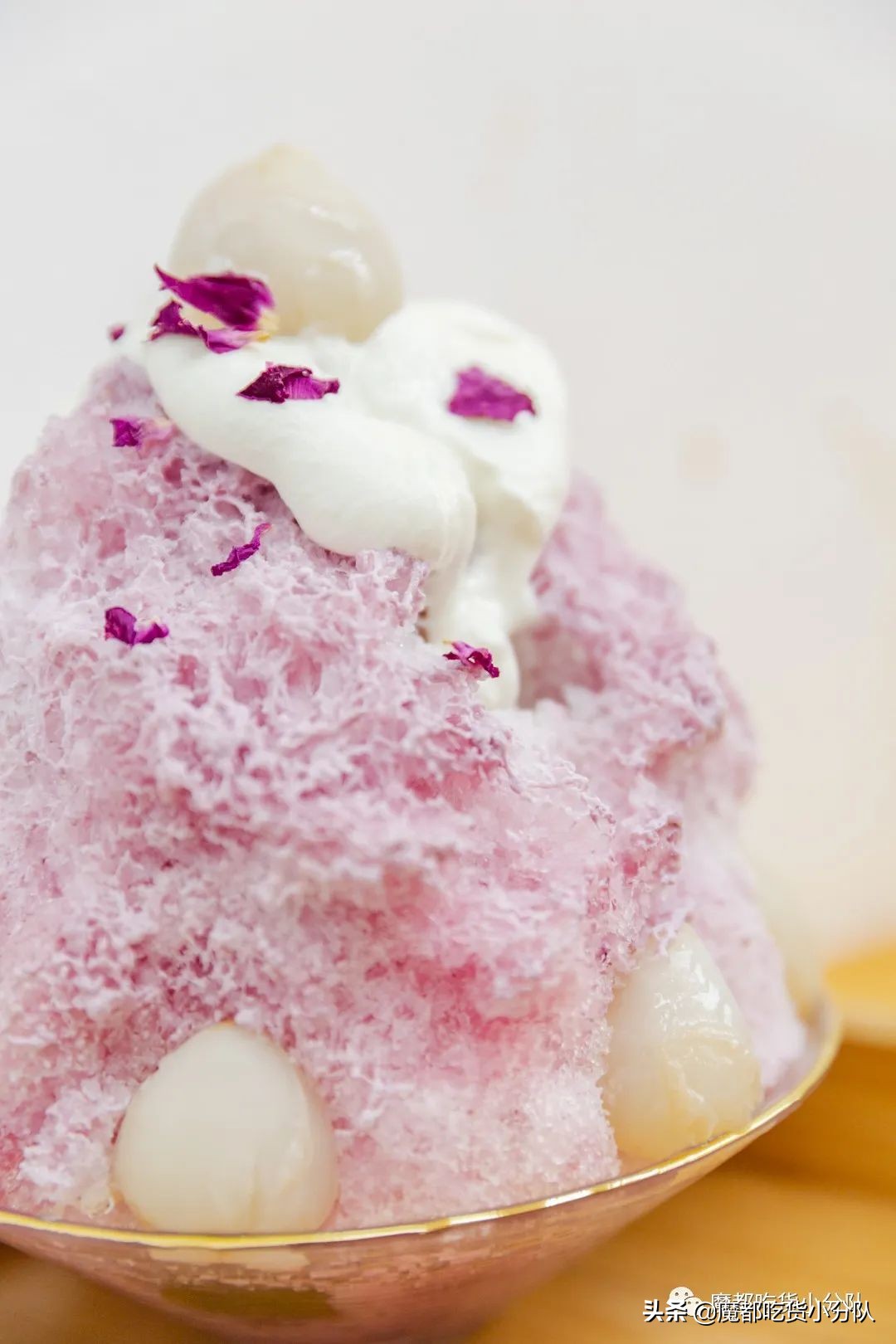 夹心荔枝冰，妈妈不让多吃