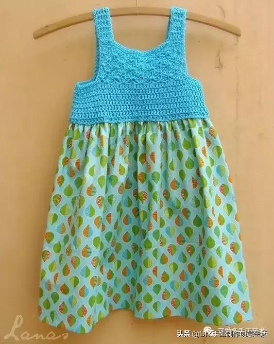 布艺手工制作蓬蓬裙,钩织裙子视频