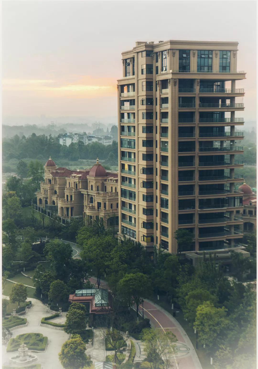 温江鹭湖宫八区实景图,温江鹭湖宫17区房子立体图