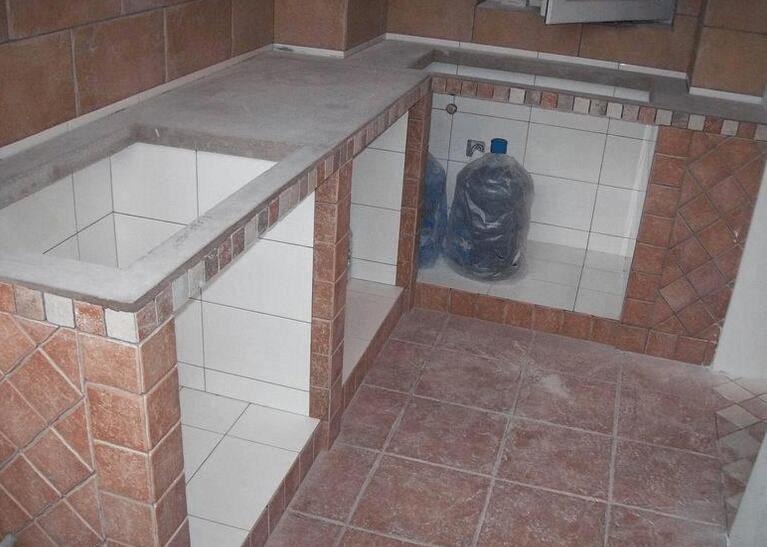 砖砌橱柜好不好看,砖砌的橱柜有什么弊端