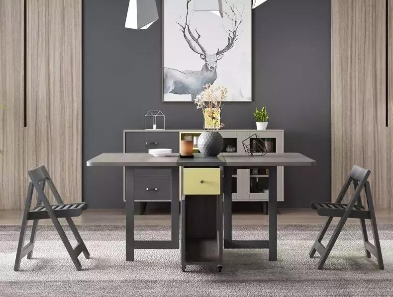 小户型餐厅之折叠餐桌,六款可折叠餐桌为小户型设计