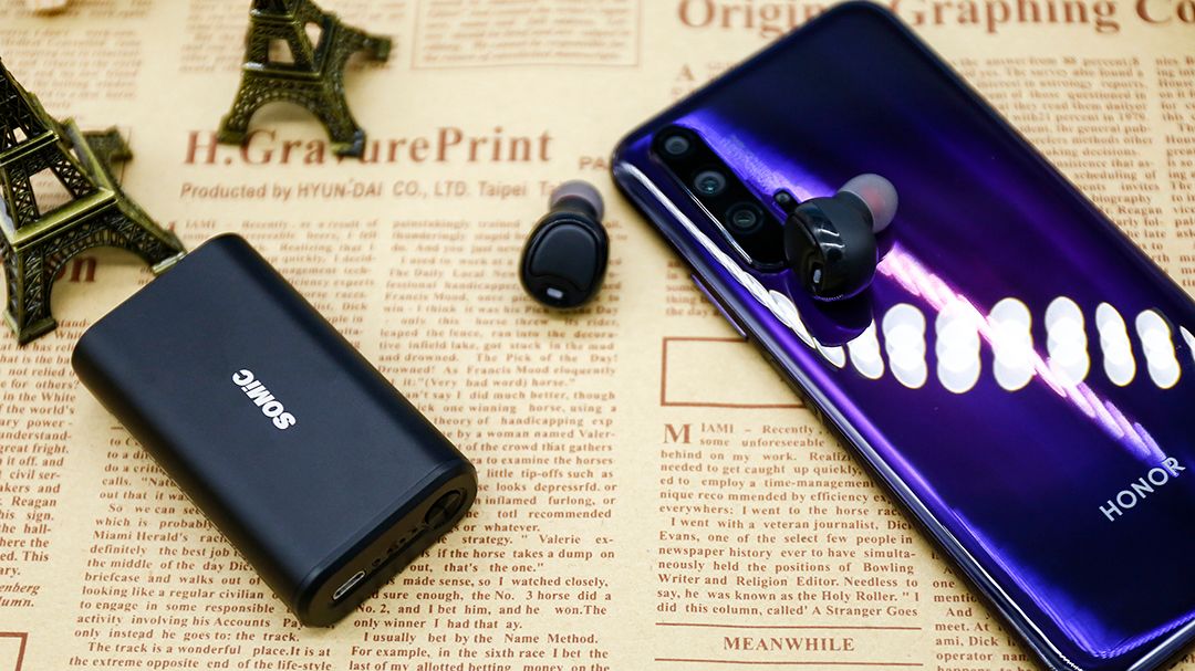 硕美科w20真无线蓝牙耳机,硕美科w20怎么两个耳机同步