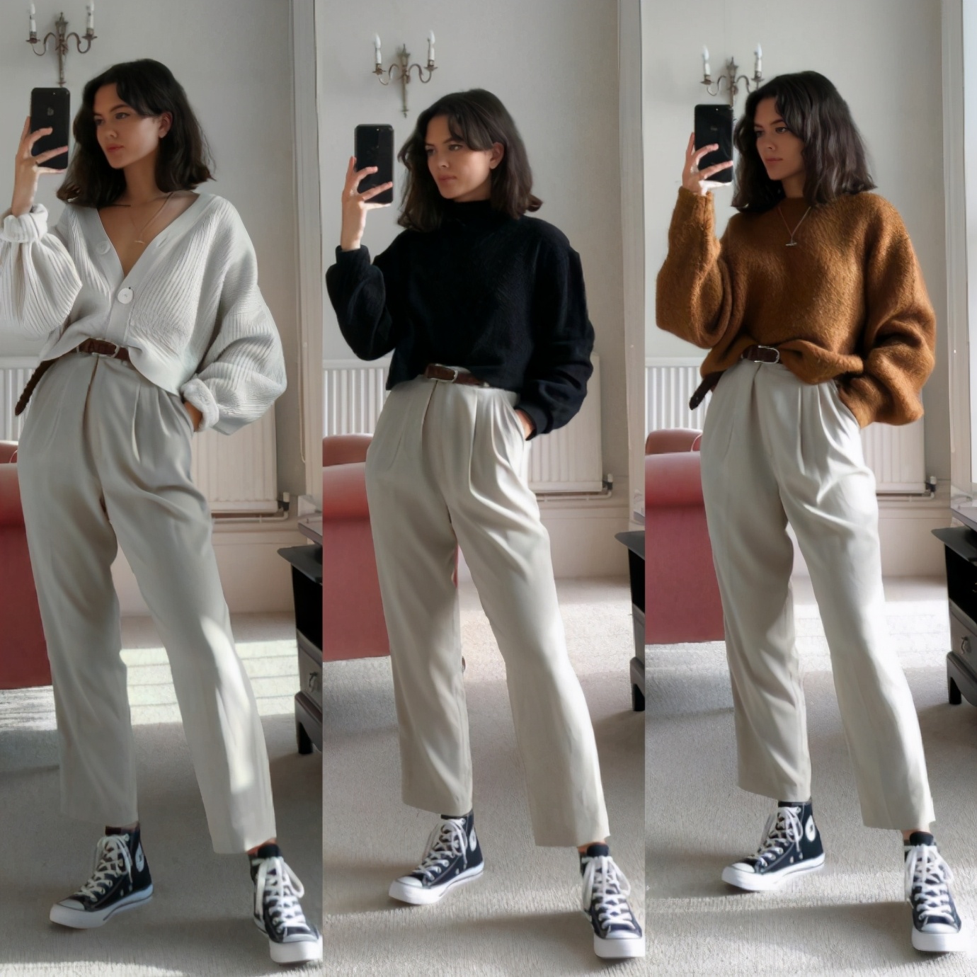 冬季穿搭博主穿什么鞋,极简穿搭一年四季几双鞋就够穿