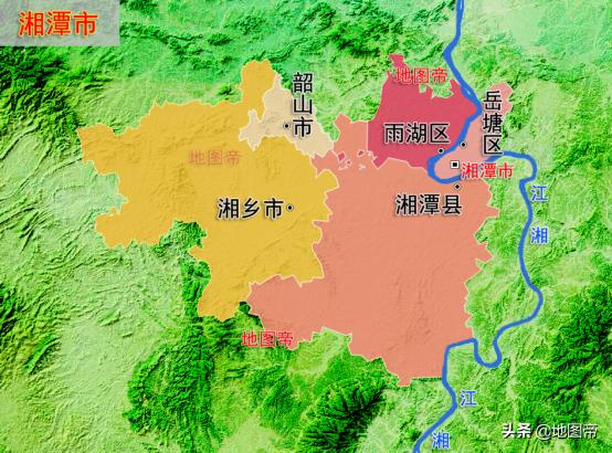 湘江源头及流经哪些地方,湘江在湖南流经哪里