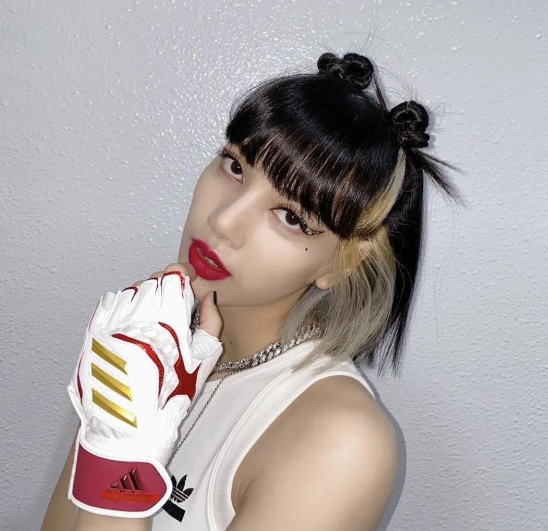 lisa同款的挂耳染,lisa同款挂耳染怎么挑染