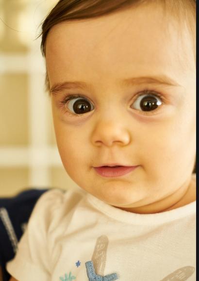 一脸聪明的样子,小孩从面相可以看出聪明吗
