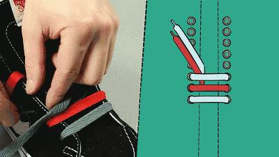 怎样让鞋子鞋带最好看,怎么样才能让鞋带系得更好看