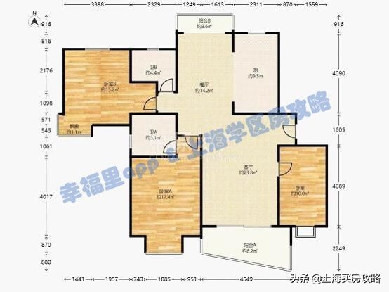 爱建园小区最好的楼盘,上海碧云爱建园复式