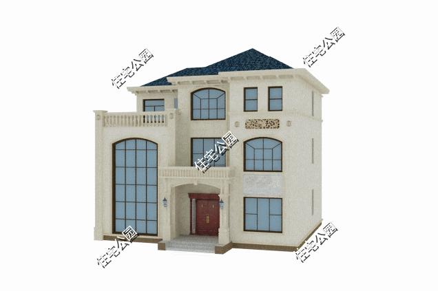 手里的40万存款，终于找到它能盖的房子了，挑空客厅就是霸气