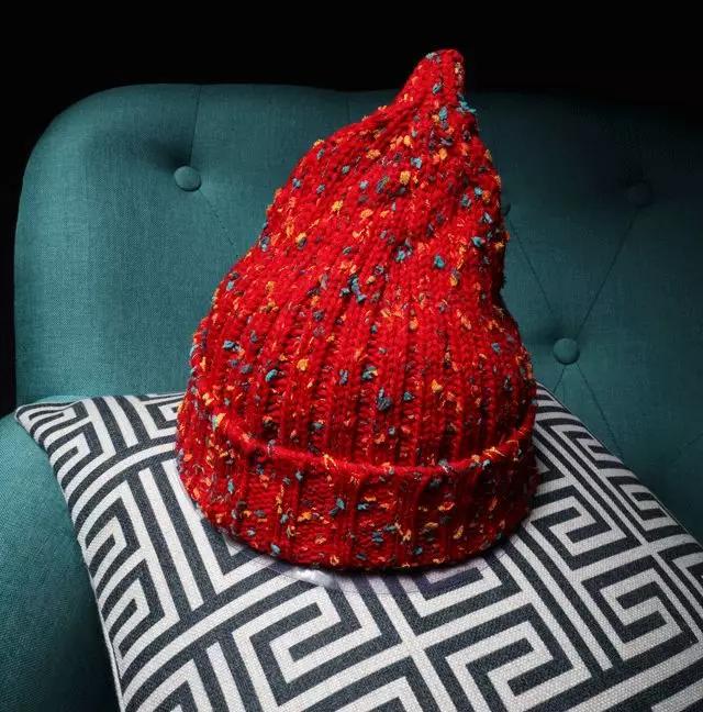 旧毛衣手工针织帽,旧毛衣改袜子帽子手套