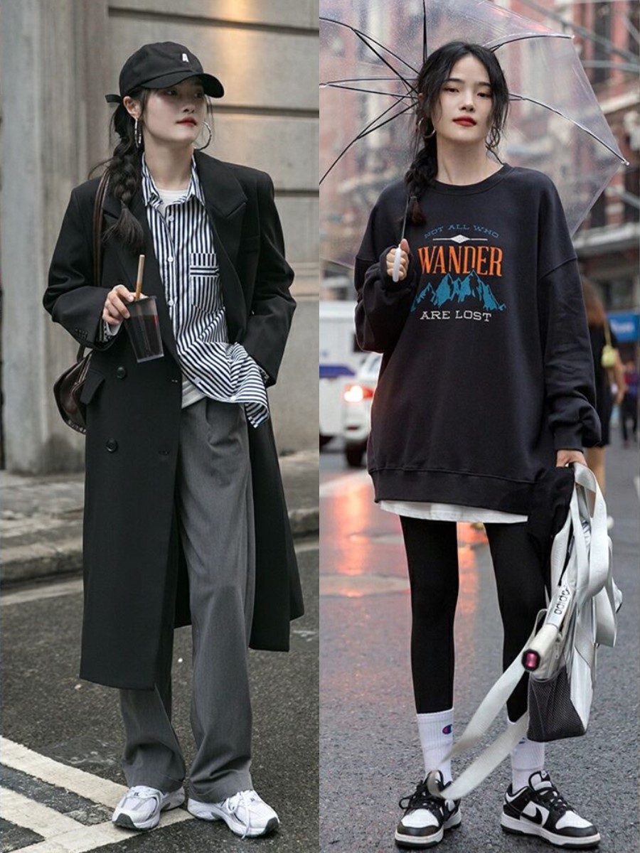 不懂叠穿jk,穿搭太普通1个叠穿技巧帮你解决