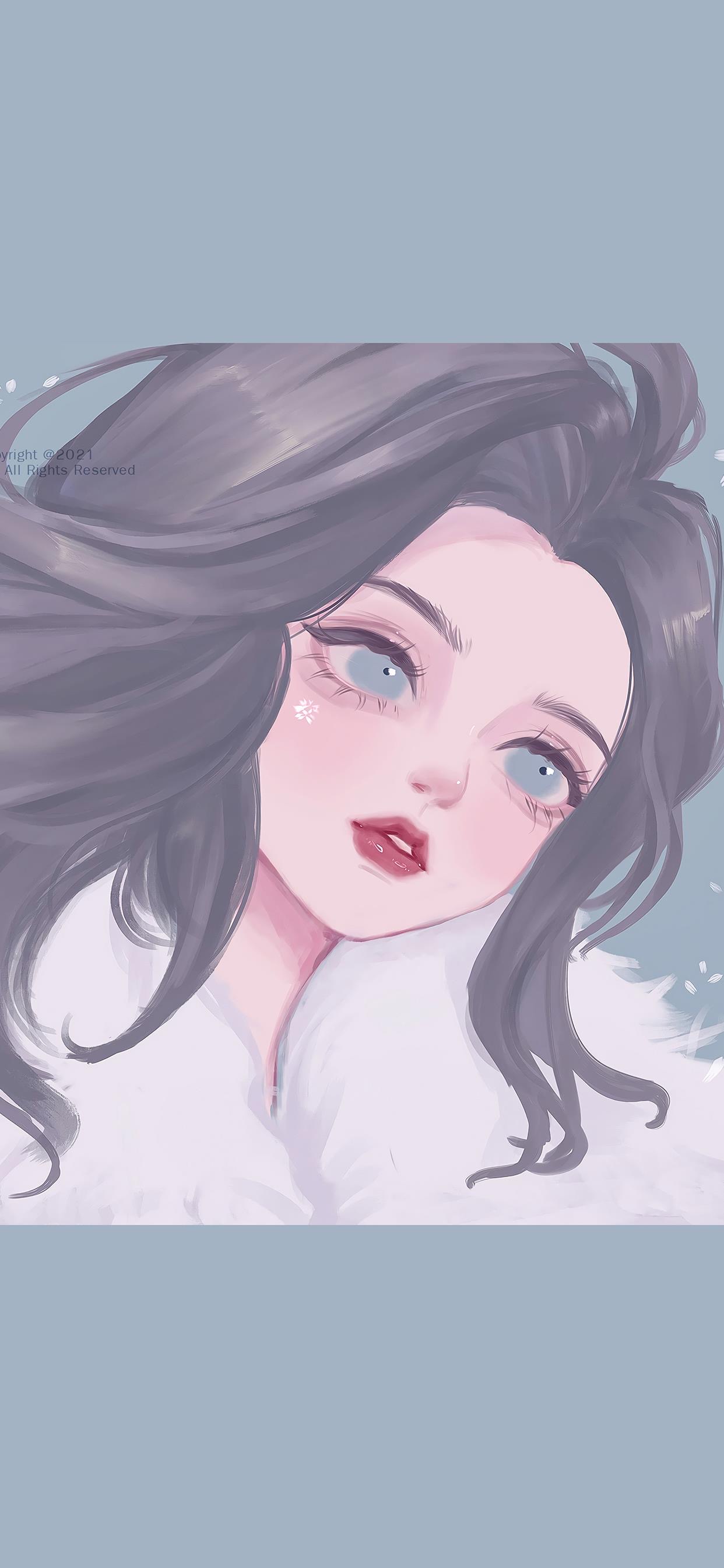 壁纸唯美王者荣耀西施动漫,迪士尼公主壁纸插画