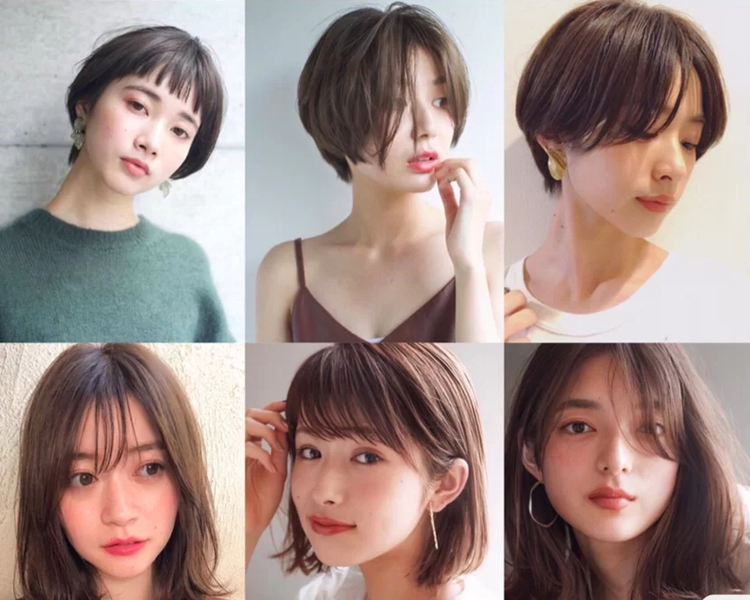 一款修饰脸型又减龄的短发快来get,适合高颧骨的日系短发