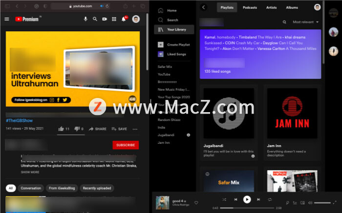 mac怎么把wps的两个文档分屏,iphone投屏到mac可以分屏操作