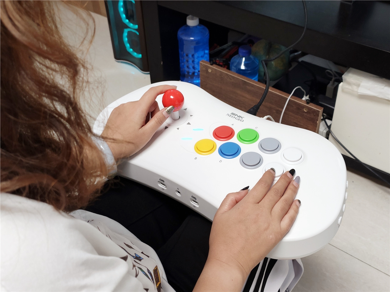 snkneogeo测评,snk游戏机neogeo摇杆模式