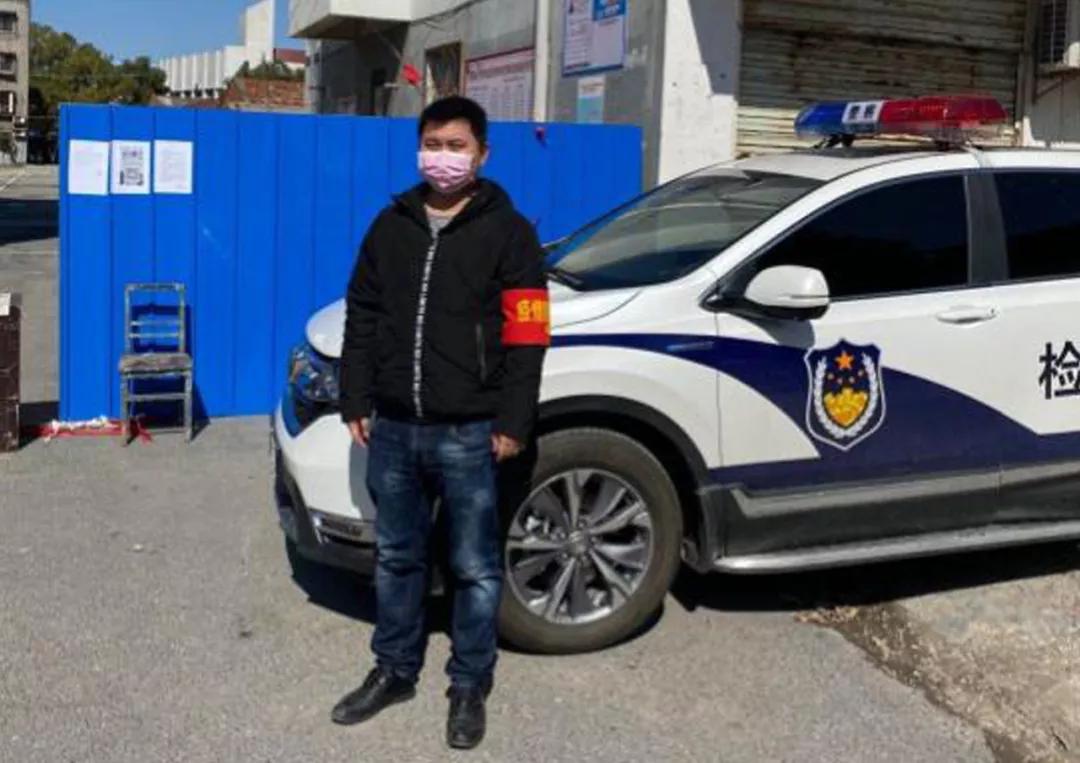 战疫一线检察蓝,坚守战疫一线党员