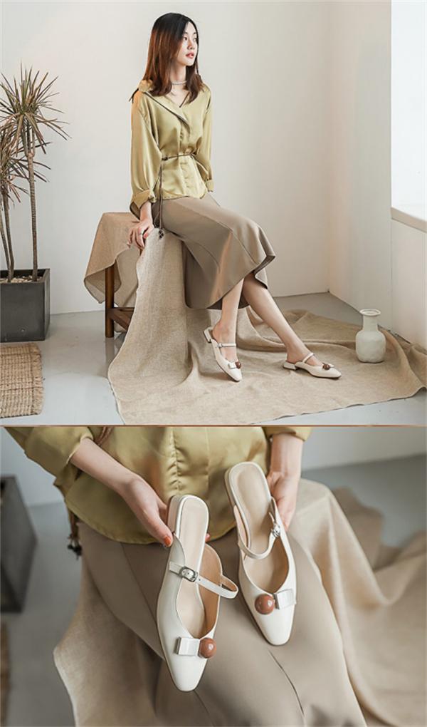 洋气穆勒鞋最新款时髦,穿的鞋子新款小白鞋