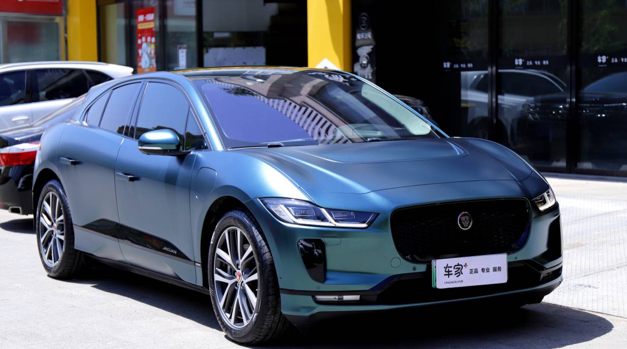 捷豹i-pace新版,捷豹i-pace黑色版官图发布