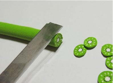 透明粘土猕猴桃,轻粘土猕猴桃