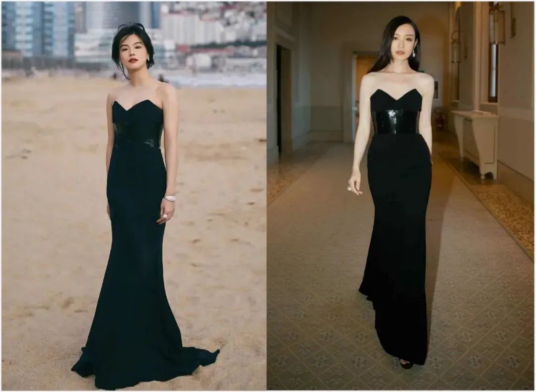 女星红毯撞衫,红毯女星难逃撞衫魔咒